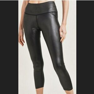 High waist Matte Black leggings
